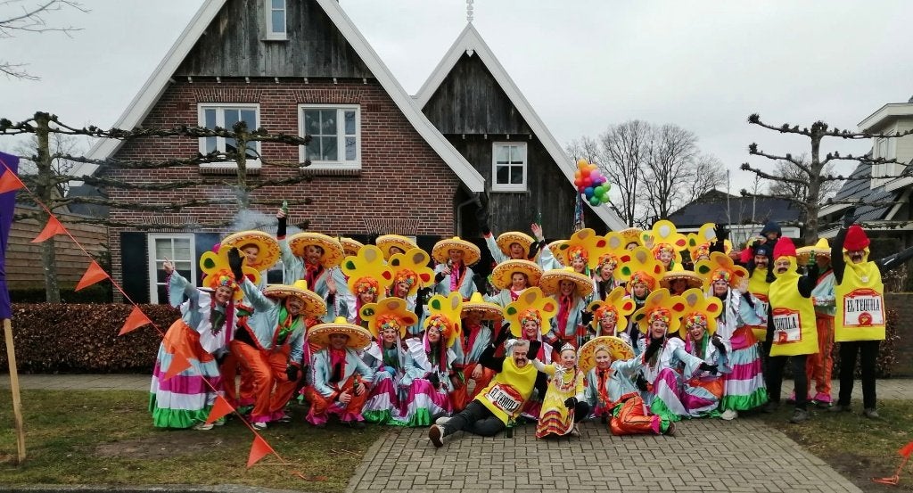 Loopgroep thema Mexico, Ophalen of Verzenden, Zo goed als nieuw, Carnaval, Kleding
