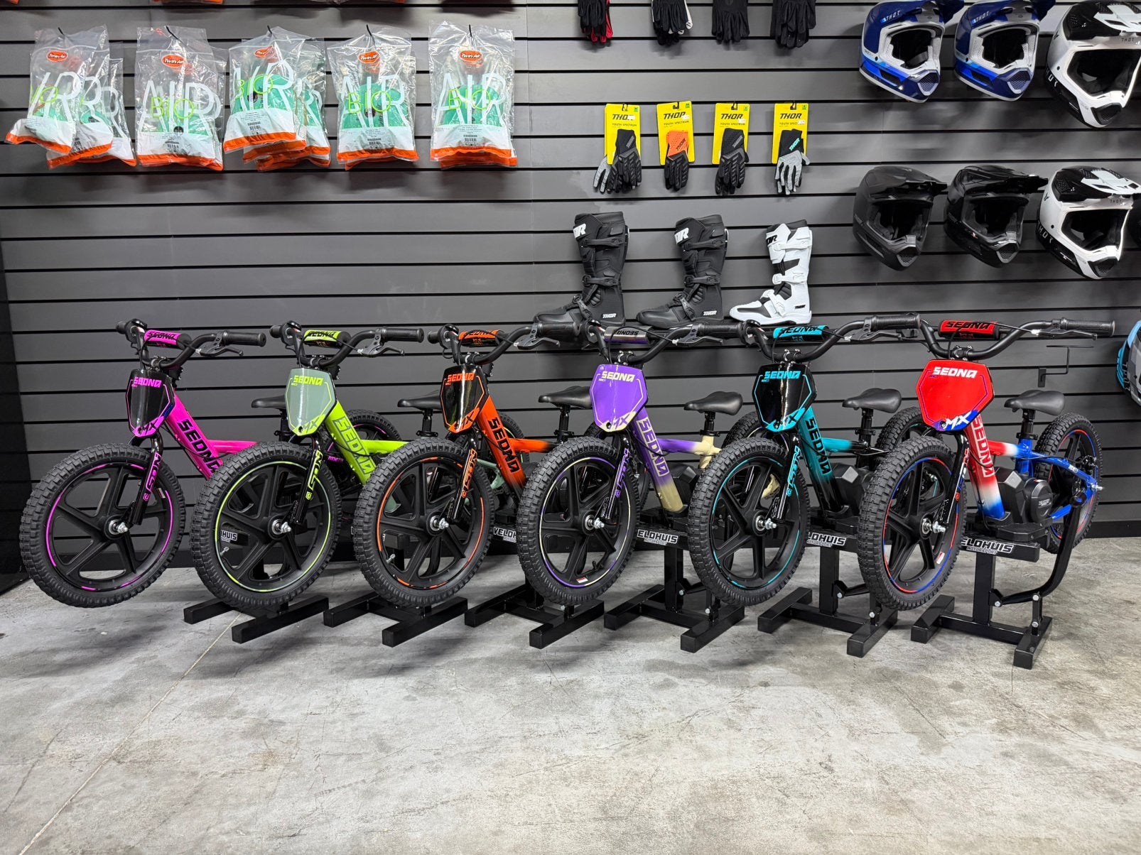Sedna MX-16 elektrische kinderbalansfiets loopfiets stacyc, Ophalen, 16 tot 20 inch, Nieuw, Sedna