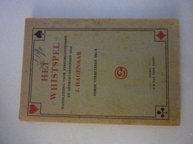 J. Hagenaar - Het whistspel, handleiding, Ophalen of Verzenden, Gelezen, Tekenen en Schilderen