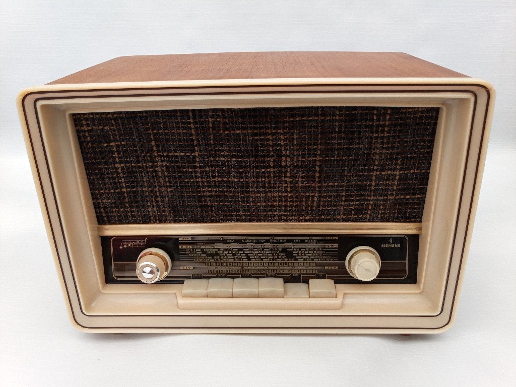 Siemens Super B7 Buizenradio (1950s), Ophalen of Verzenden, Refurbished, Overige typen