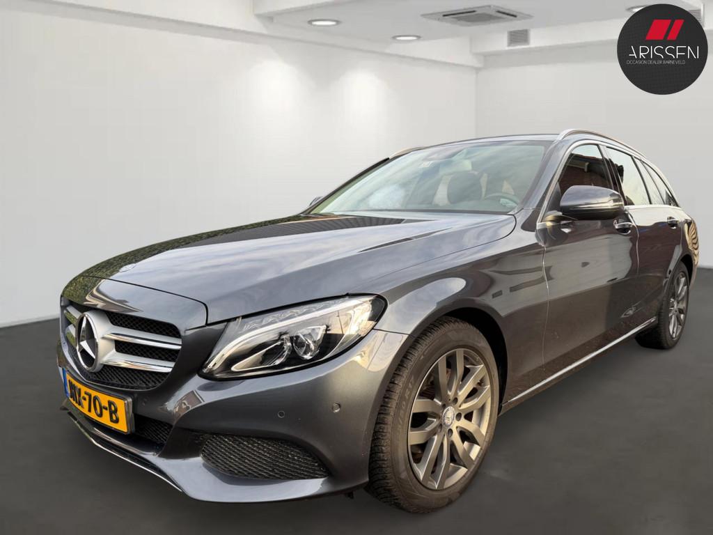 Mercedes-Benz C-klasse 180 Business Avantgarde, Auto's, Mercedes-Benz, Automaat, Achterwielaandrijving, Leder en Stof, 750 kg