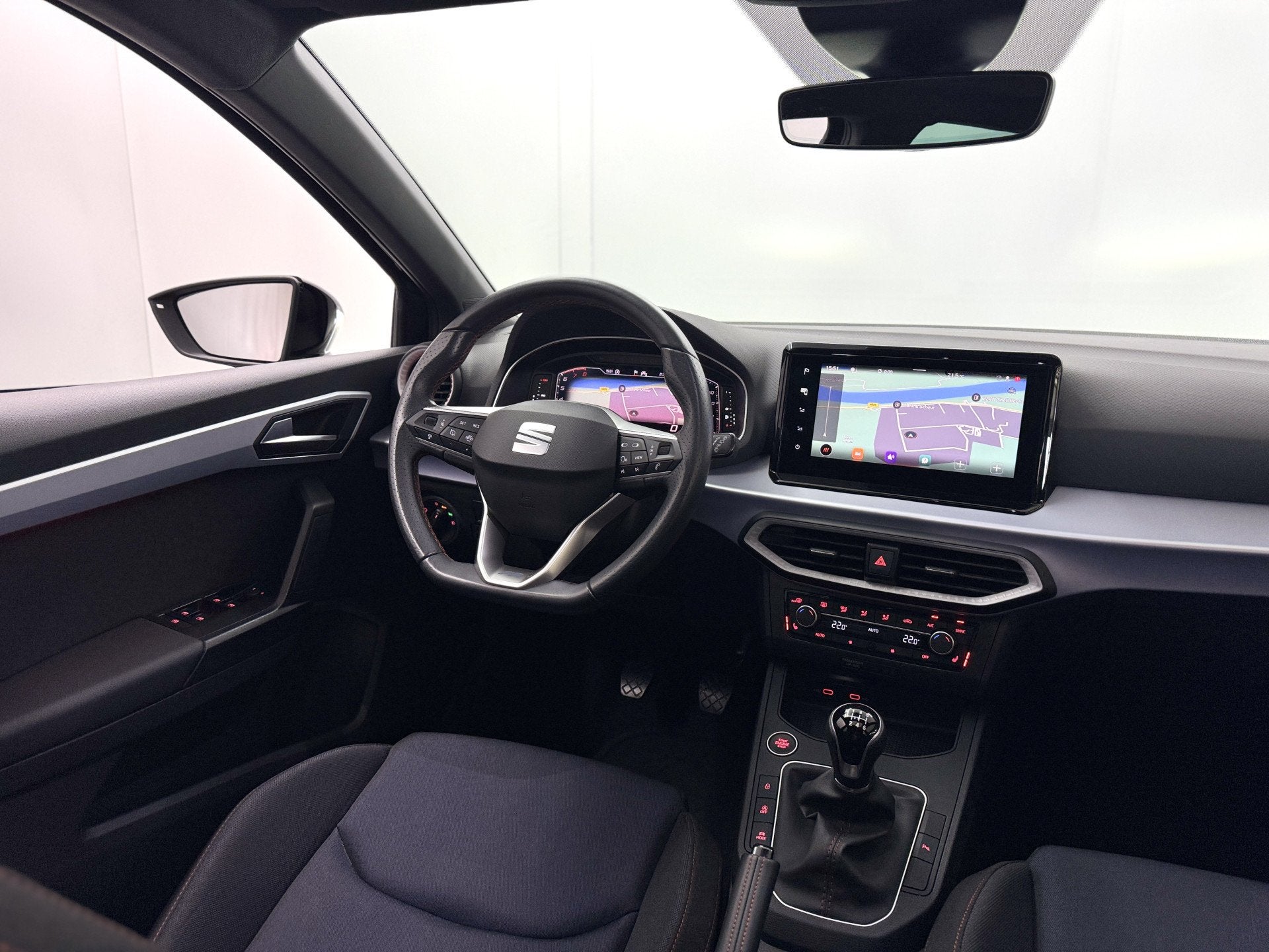 SEAT Ibiza 1.0 EcoTSI FR | Pano | Camera | Keyless, Dealer onderhouden, Stof, Gebruikt, Met garantie (alle)