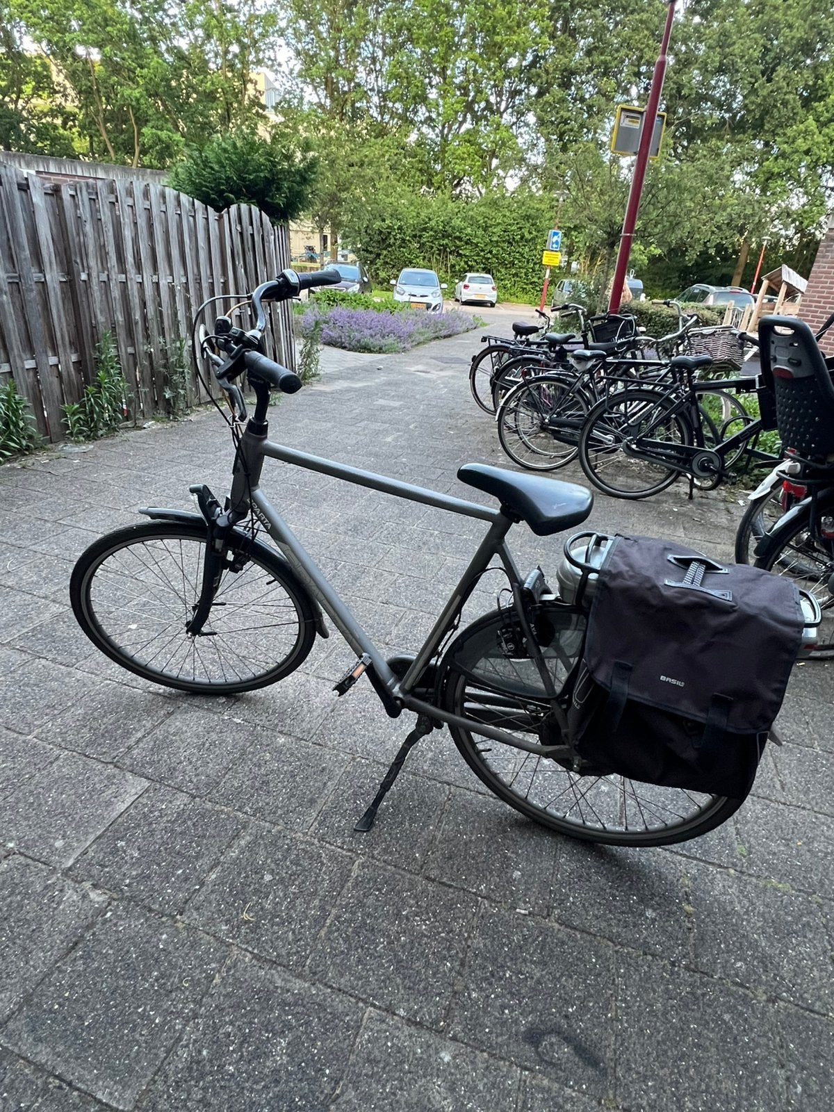 Nette Sparta elektrische goede accu (40-50 km), Fietsen en Brommers, Fietsen | Heren | Herenfietsen, Ophalen, Zo goed als nieuw
