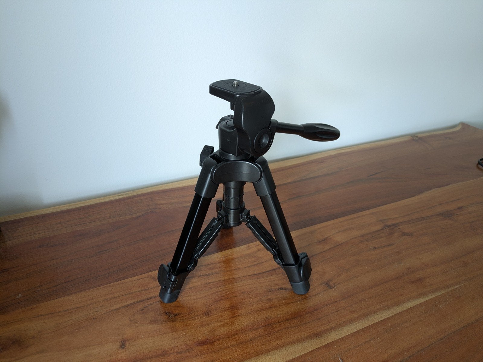Velbon EX-Mini Black statief - Compact en draagbaar, 125 cm of minder, Velbon, Ophalen of Verzenden, Zo goed als nieuw