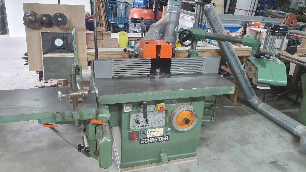 Schneider Bovenfreesmachine met aanvoerapparaat, Ophalen, Gebruikt, Bovenfrees, Schneider