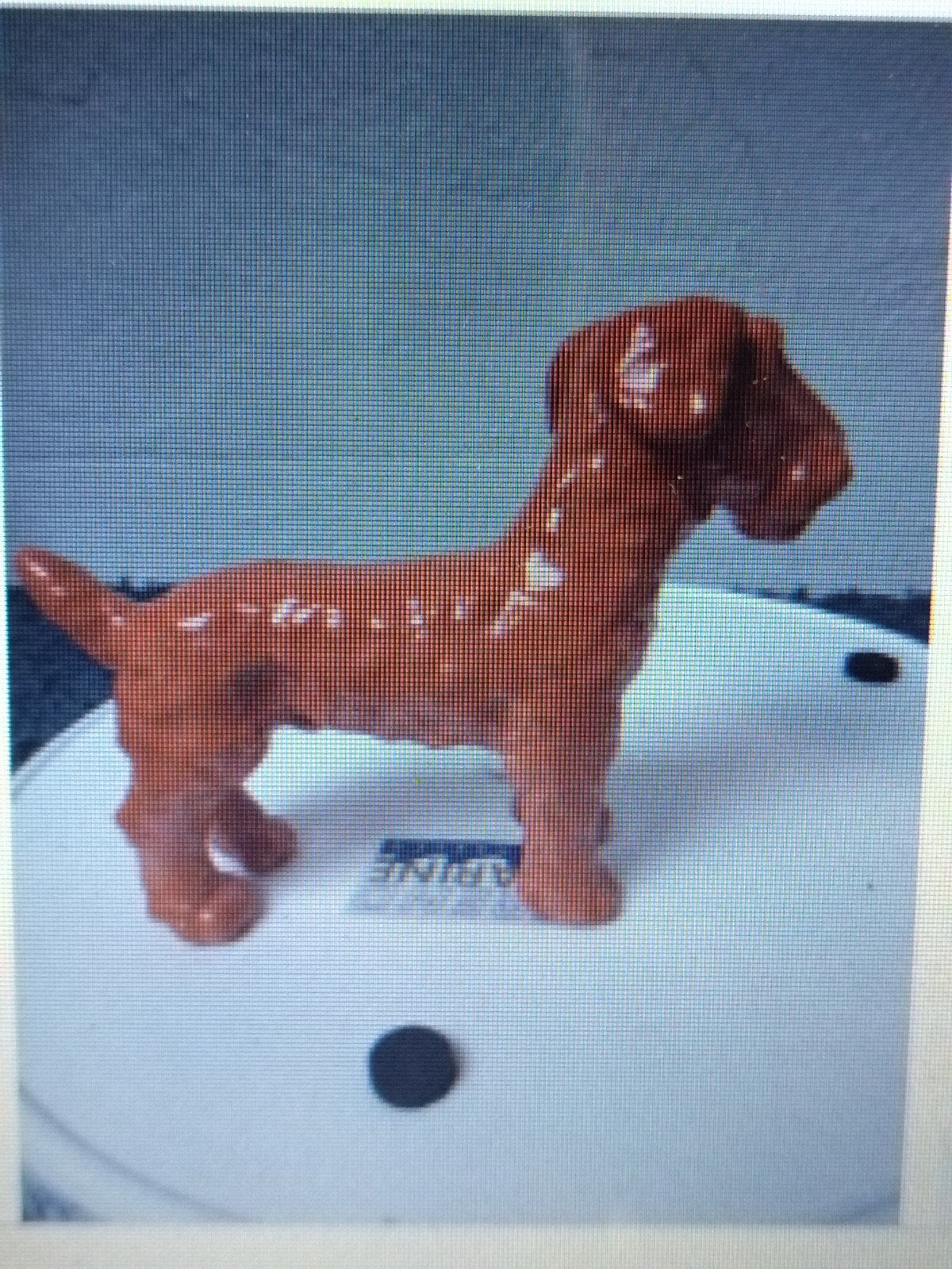 Fox Terriër Beeldje., Antiek en Kunst, Ophalen of Verzenden