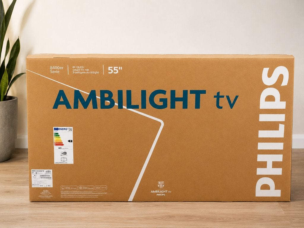 Philips 4k QLED TV PUS8400, Ophalen, Philips, QLED, 50 Hz