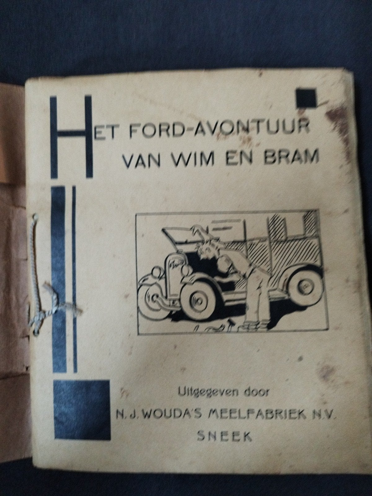 Het Ford-Avontuur van Wim en Bram - N.J. Wouda's Meelfabriek, Ophalen of Verzenden, Gelezen, Ford, Onbekend