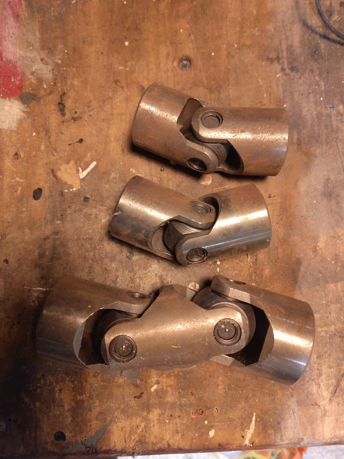3x Cardanasgewricht / Universal Joint, Ophalen of Verzenden, Gebruikt, Universele onderdelen