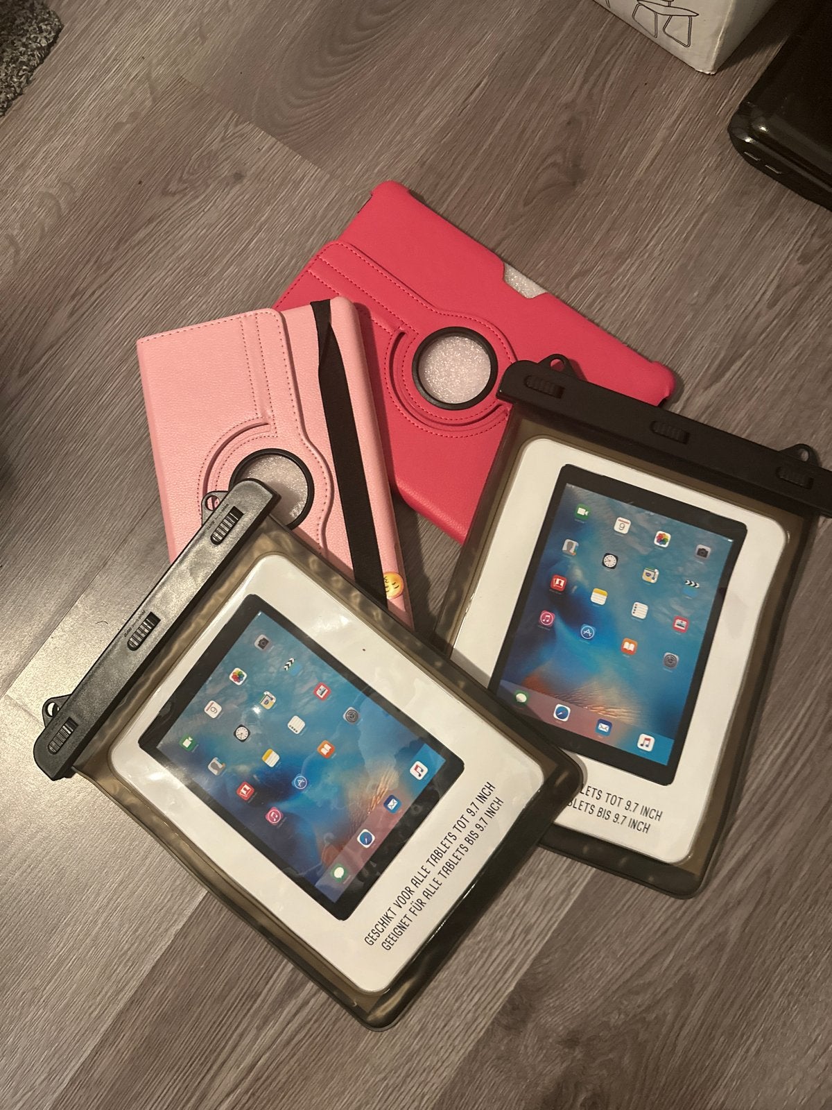 Tablet hoezen en waterdichte zakken voor tablets tot 9.7 inc, Ophalen of Verzenden, Nieuw, 10 inch, Bescherming voor- en achterkant