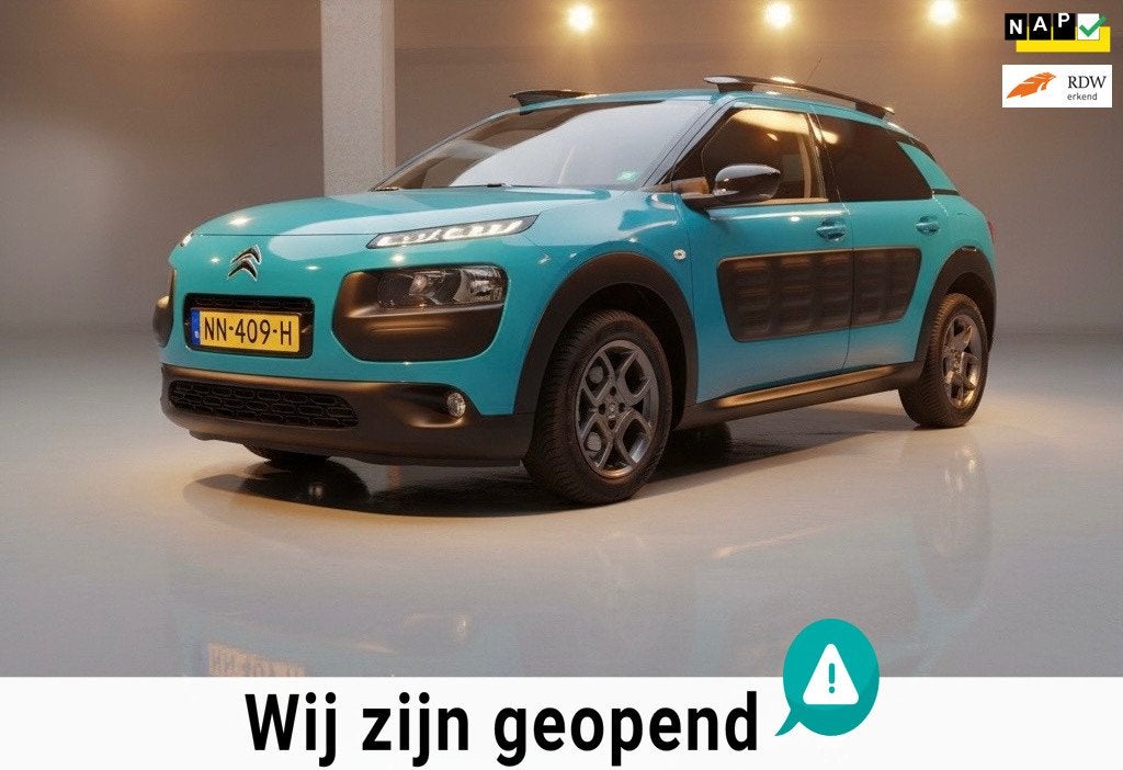 Citroen C4 Cactus 1.2 PureTech Shine-NAVI|CAMERA|PARK.SENSOR, Auto's, Voorwielaandrijving, Euro 6, 1199 cc, 23 km/l