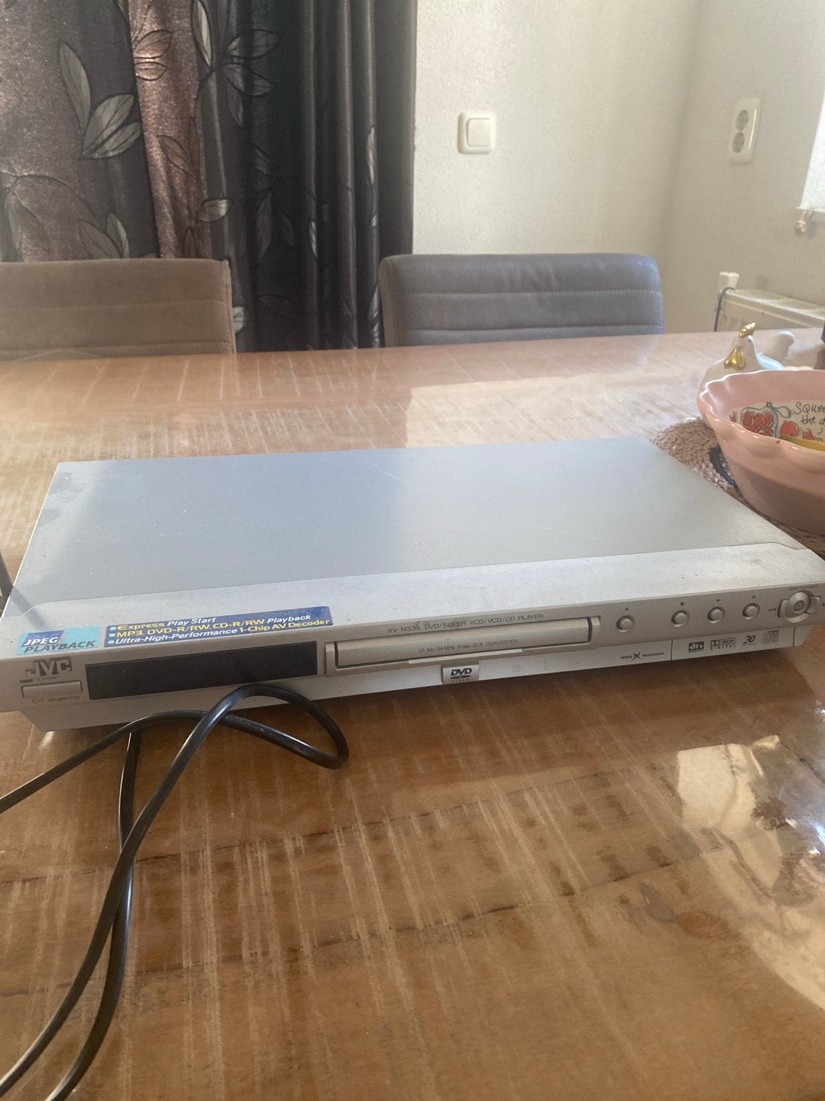 JVC XV-N33SL Cd en Dvd speler, Audio, Tv en Foto, Ophalen, Gebruikt, Dvd-speler, JVC