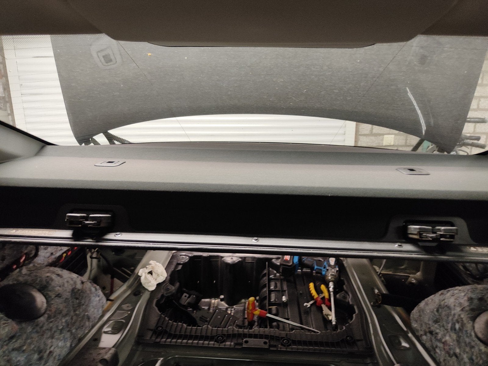 hemelbekleding BMW E92 coupe hoedenplank lijsten a stijl, Ophalen, BMW