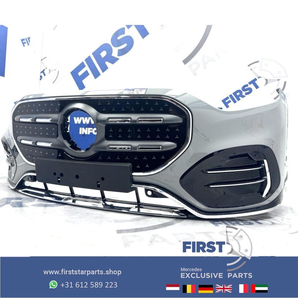 X248 GLB FACELIFT AMG VOORBUMPER X244 X248 GLB BUMPER + STAR, Gebruikt, -, Voor, Ophalen of Verzenden