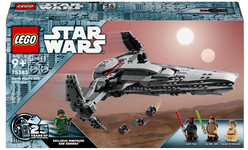 Lego - Star Wars - 75383 - Darth Maul Sith Infiltrator, Kinderen en Baby's, Speelgoed | Duplo en Lego, Star Wars, Lego, Nieuw