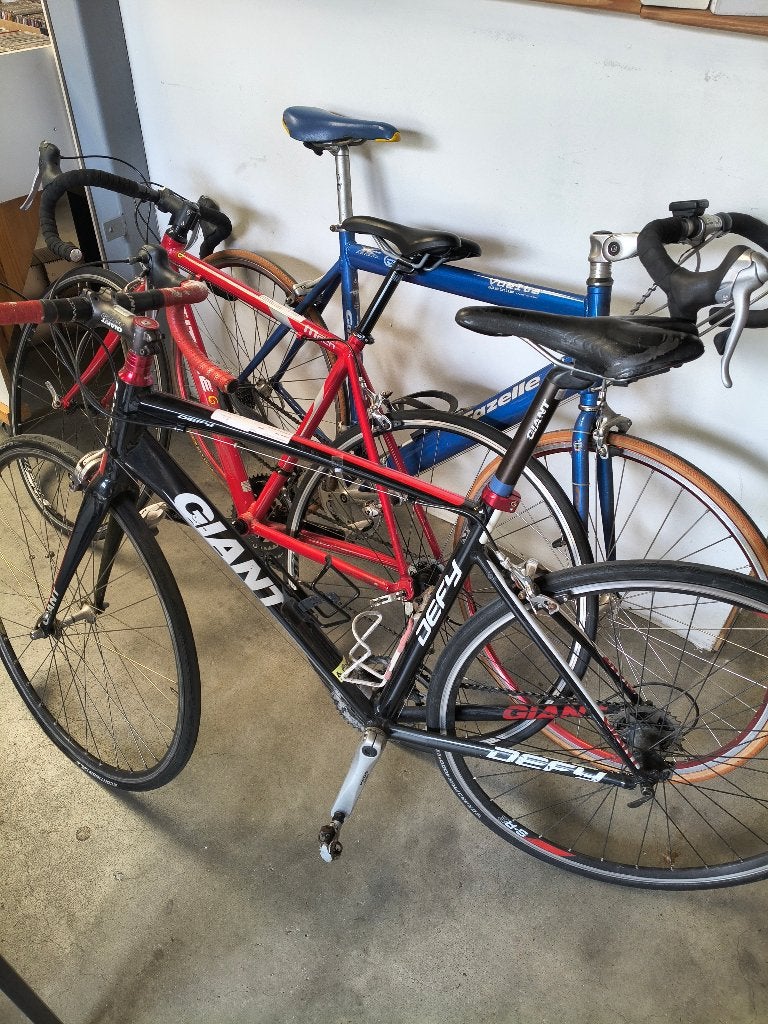 2 Racefietsen, Gebruikt, Heren, Aluminium, Meer dan 20 versnellingen