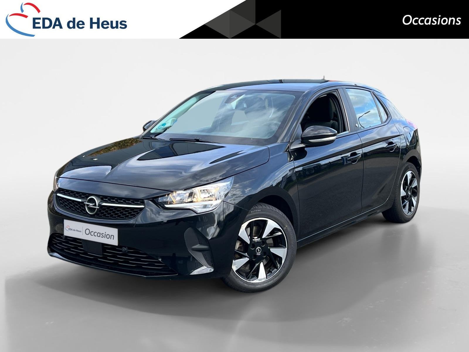 Opel Corsa-e Edition 50 kWh NL Auto | Stoel-/stuurverwarming, Info@opel.nl, Zwart, Elektrisch, Opel