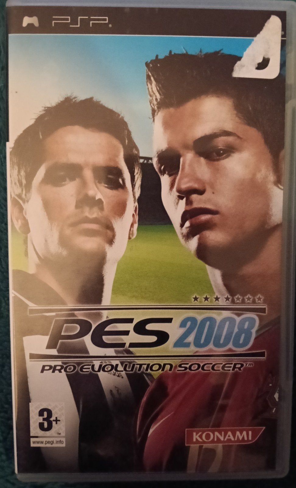 PES 2008 psp, 1 speler, Ophalen of Verzenden, Zo goed als nieuw, Vanaf 3 jaar