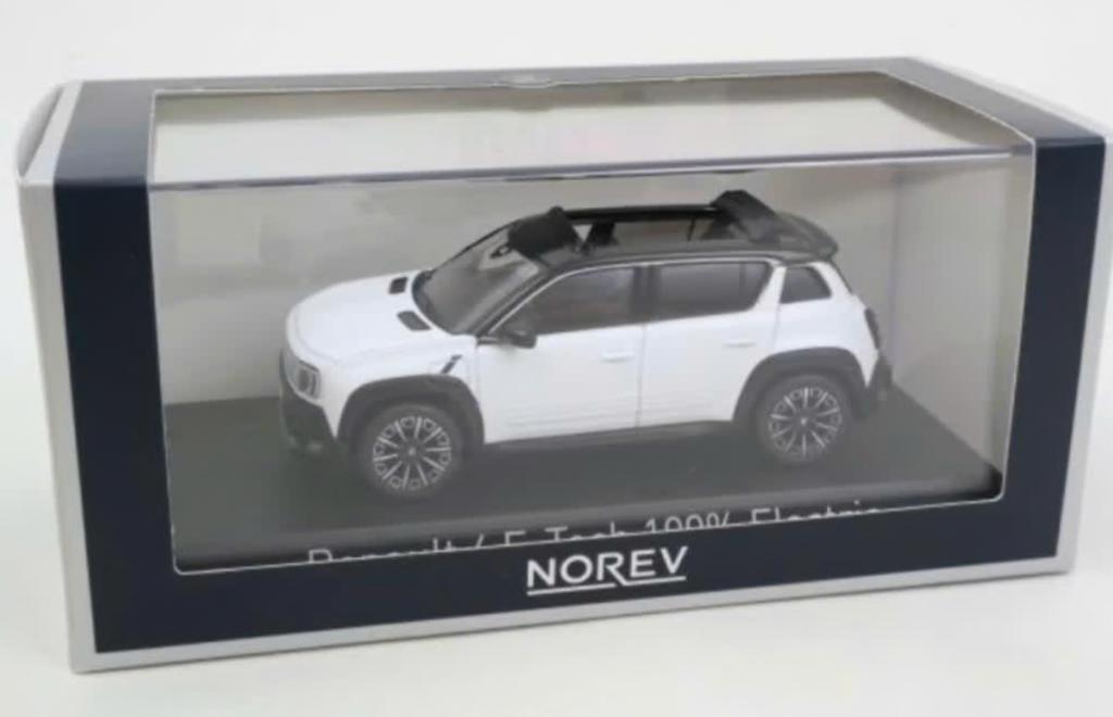 Renault 4 E-Tech Electric 2025 Wit 1:43 NOREV Ref. 510062, Verzenden, Nieuw, Auto, Norev