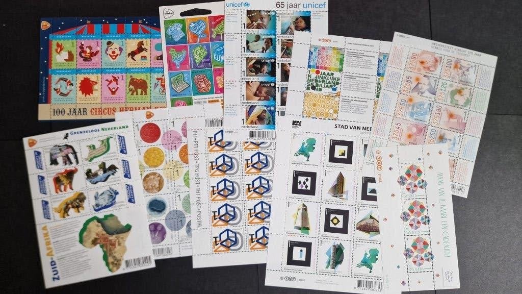 Postfrisse velletjes & blokken 2011 Nederland - Per stuk, Ophalen of Verzenden, Na 1940, Postfris