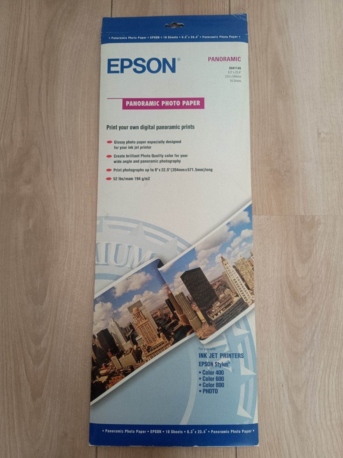 Epson Panoramisch Fotopapier - 10 vellen, Ophalen of Verzenden, Nieuw, Overige typen, Epson