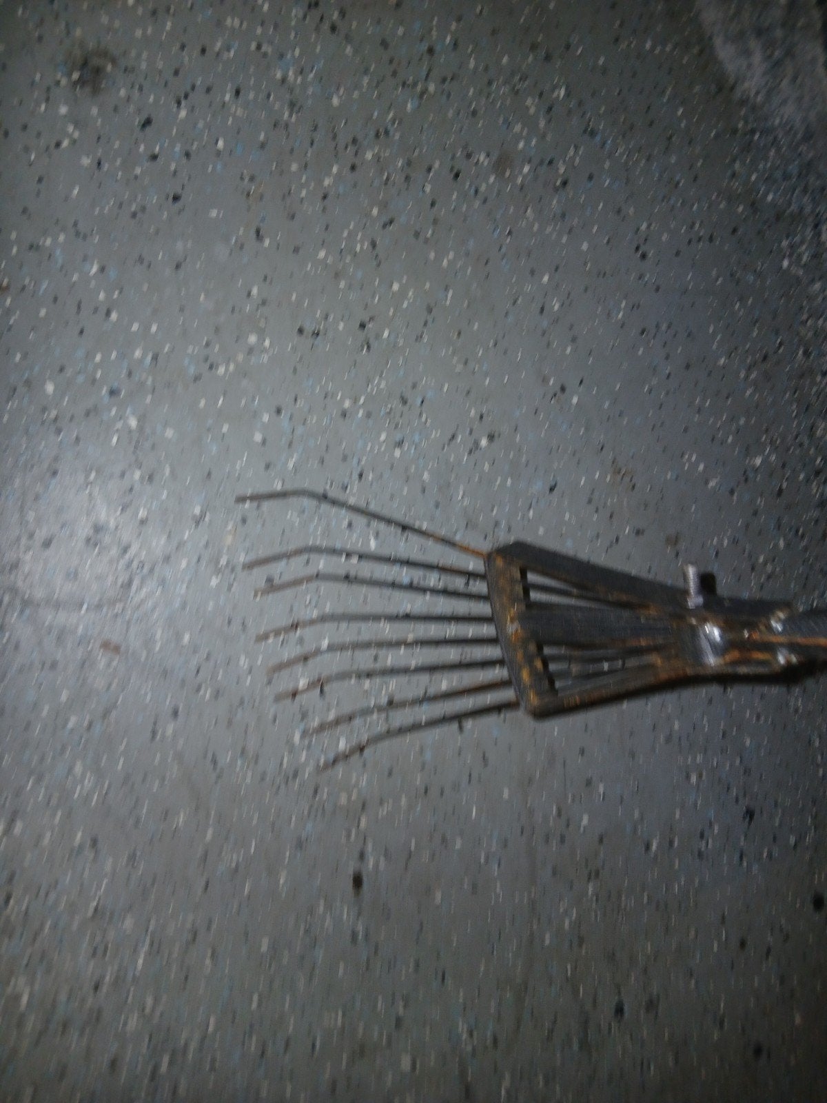Tuinhark met steel - Gebruikt, Tuin en Terras, Ophalen of Verzenden, Gebruikt, Hark, Onbekend