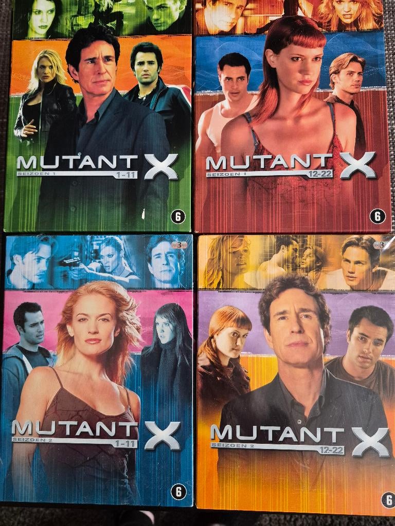Mutant X seizoen 1 en 2 nieuw geseald, Vanaf 6 jaar, Ophalen of Verzenden, Nieuw in verpakking, Science Fiction en Fantasy