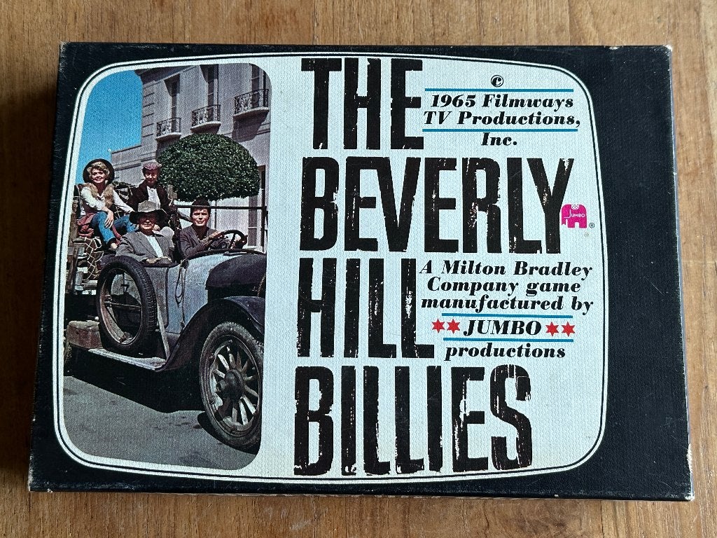 Beverly Hillbillies kaartspel uit 1965 zgan Milton Bradley, Ophalen, Zo goed als nieuw