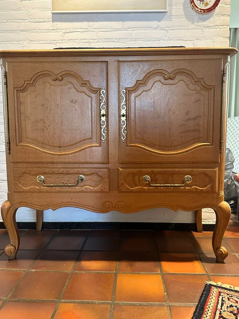 Vintage eiken kastje - Leuk en veelzijdig, Ophalen of Verzenden