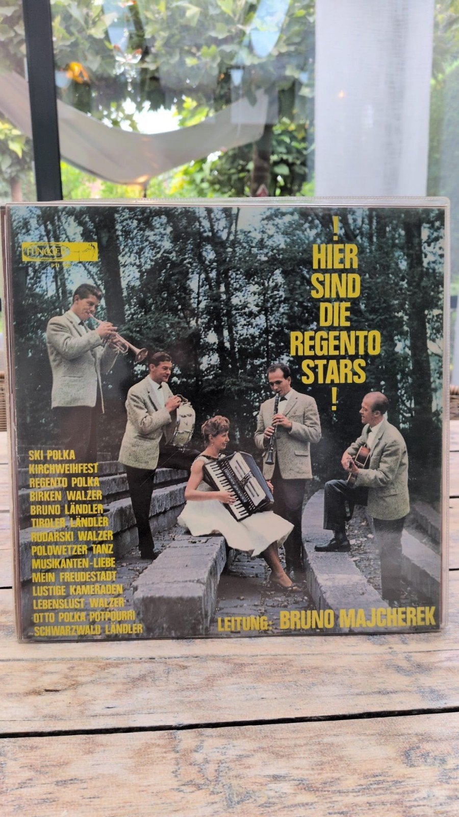 Hier Sind Die Regento Stars - Bruno Majcherek LP, LP, Gebruikt, Overige genres, Ophalen of Verzenden