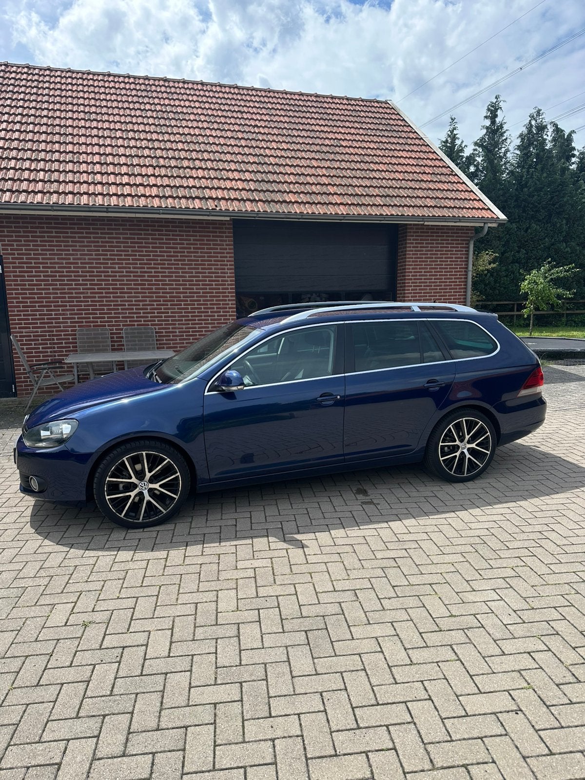 Volkswagen Golf 1.4 TSI 90KW Variant Dsg7 2010 Blauw, Zwart, 4 cilinders, Blauw, Alcantara