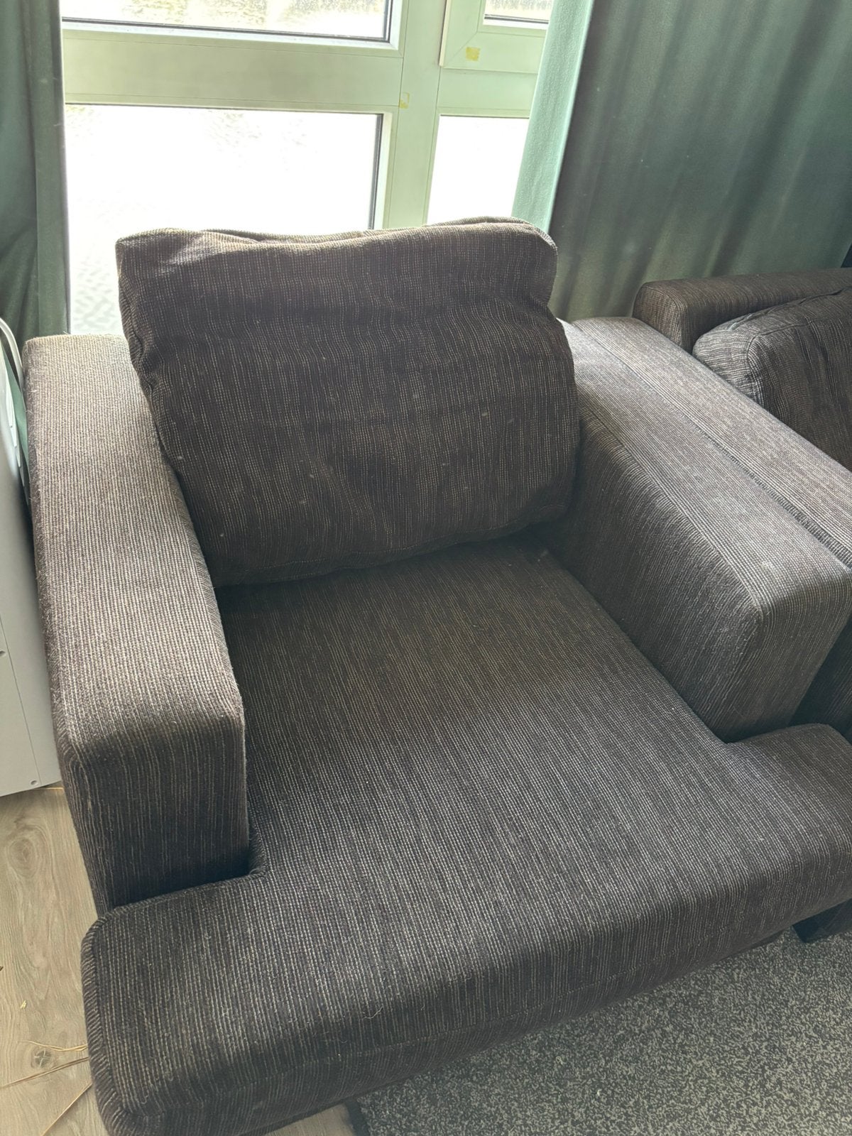 Grote zitstoel (fauteuile). GRATIS, Ophalen of Verzenden, Gebruikt, Eenpersoons, Minder dan 150 cm