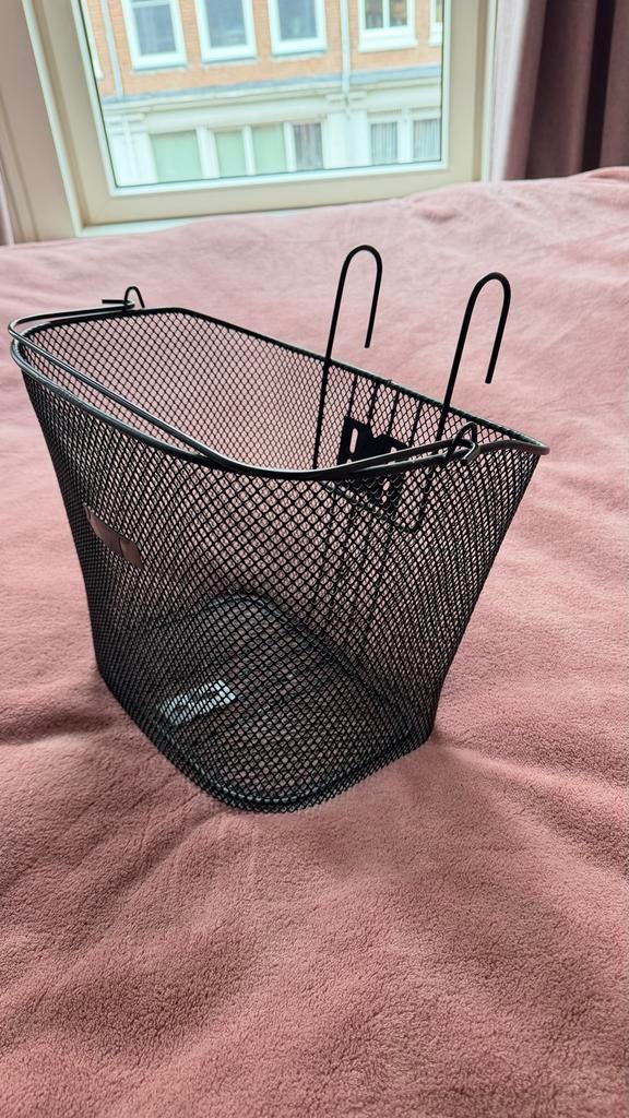 Dunlop Fietsmand Stuur 22L - Zwart, Ophalen, Nieuw, Fietsmand, Stuurbevestiging