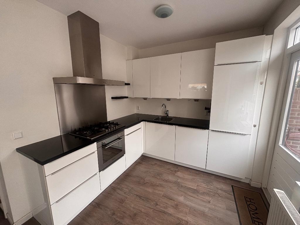 Keuken gebruikt, Huis en Inrichting, Keuken | Complete keukens, Ophalen, Gebruikt, Wit, Hoekkeuken