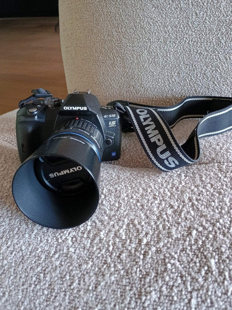 Olympus Digitale Reflex Camera + extra's, Gebruikt, Spiegelreflex, Ophalen of Verzenden, Olympus