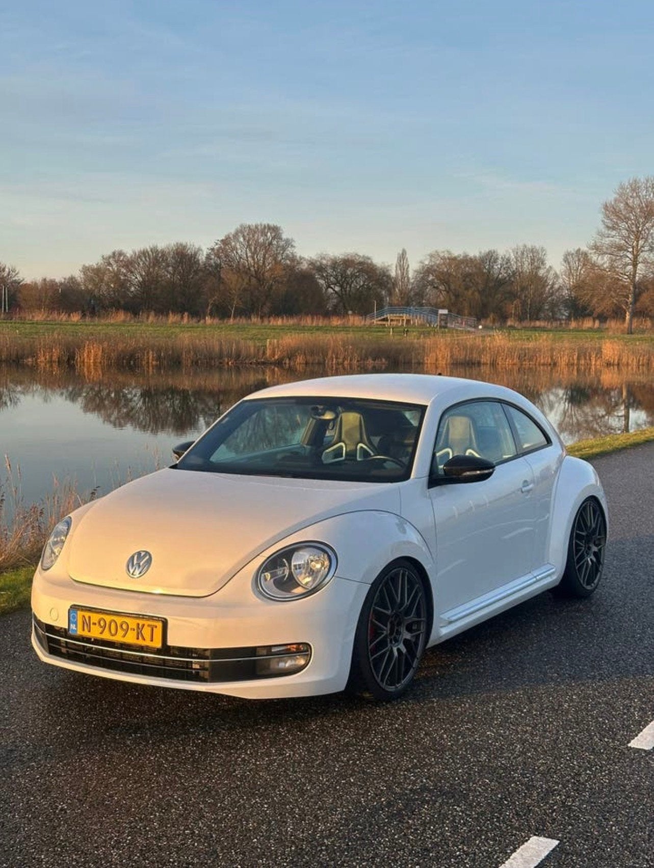 Volkswagen Beetle (Kever) 2.0 TSI 147KW DSG 2011 Wit, Auto's, 4 cilinders, 1984 cc, 4 stoelen, Wit