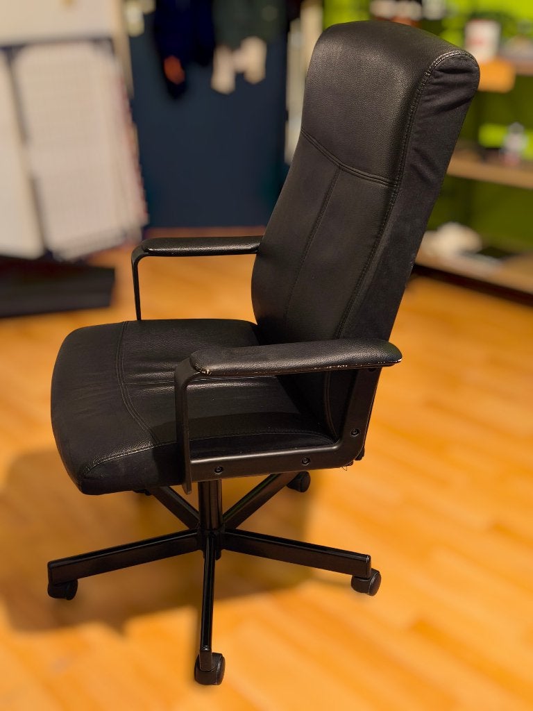 Office chair Millberget, IKEA, Ophalen, Gebruikt, Zwart, Bureaustoel