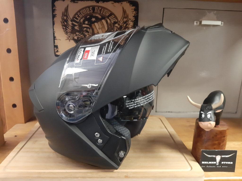 ixs 301 systeemhelm XXL motor scooter helm XXL mat zwart, Pascalstraat 6 1704 RD Heerhugowaard, Systeemhelm, Dames, Ophalen of Verzenden