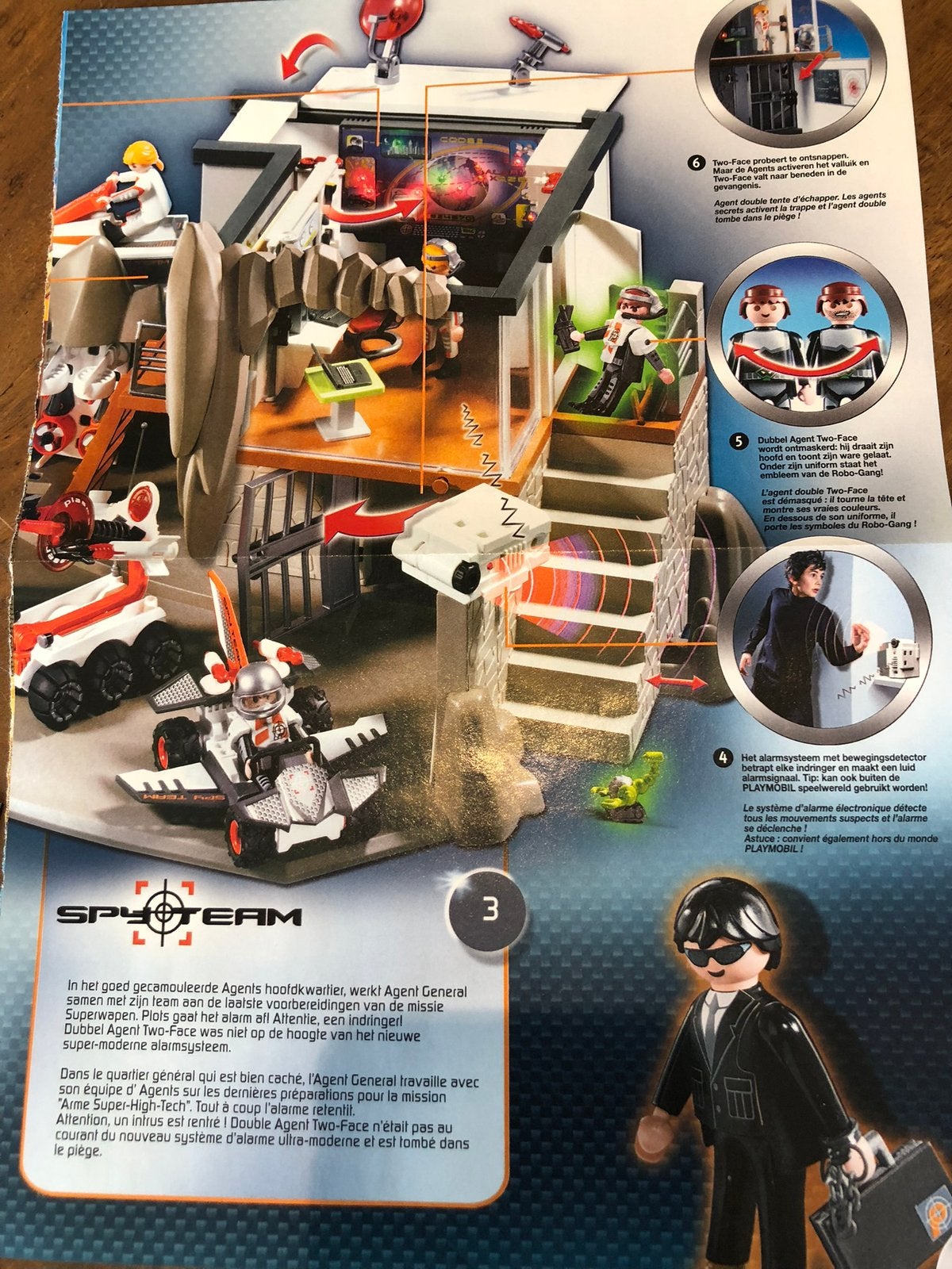 Grote verzameling agenten & spionnen, Playmobil, Ophalen of Verzenden, Zo goed als nieuw