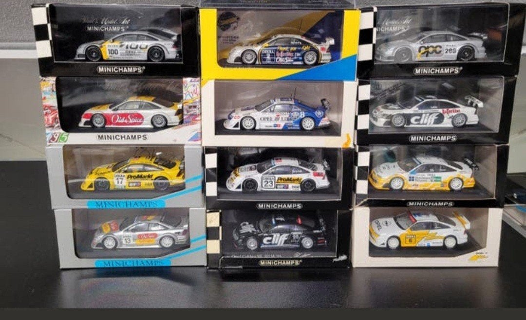 opel calibra dtm minichamps 1:43, Ophalen of Verzenden, Zo goed als nieuw, Auto, MiniChamps