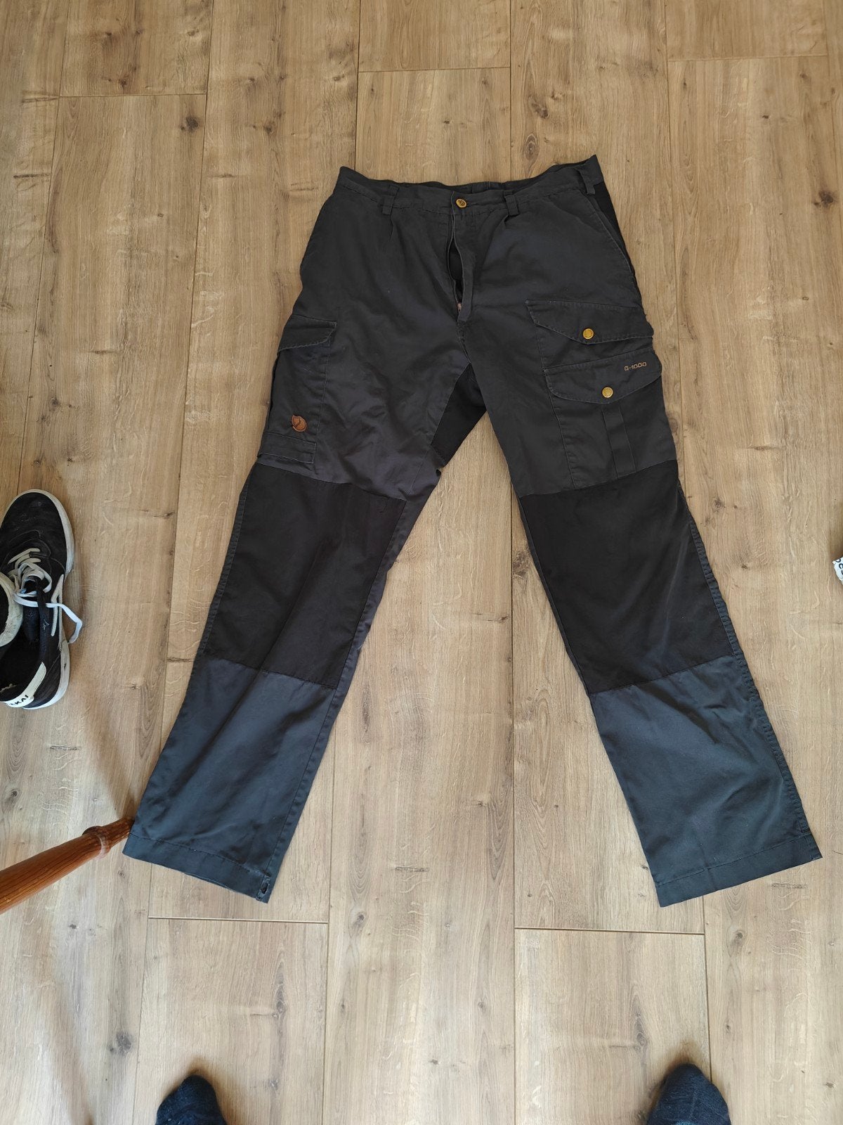 Fjällräven Broek Maat 48, 101 cm lang - Gebruikte Staat, Ophalen of Verzenden, Gedragen, Maat 48/50 (M), Fjällräven