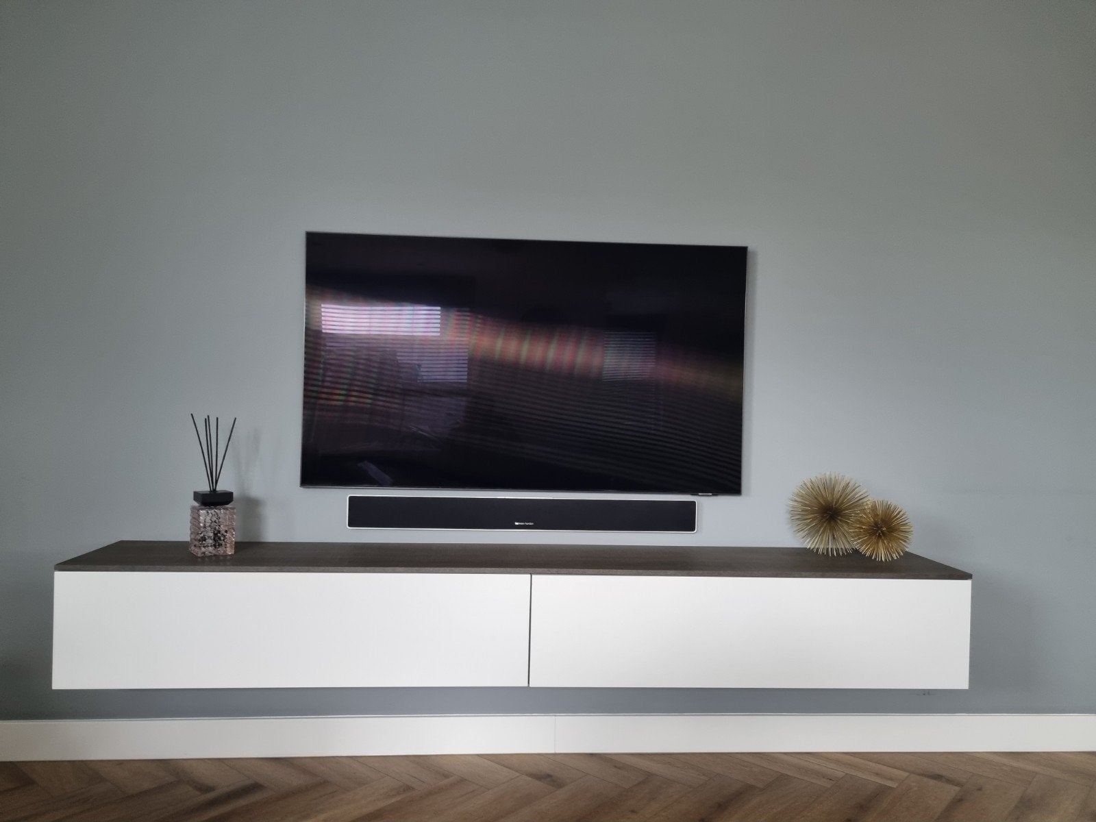 Italiaans Design Zwevend Wandmeubel Titolo Artigian Mobili, Huis en Inrichting, Ophalen, Gebruikt, Modern, minimalistisch, Italiaans design