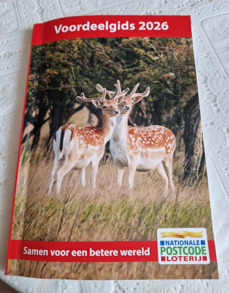 Voordeelgids 2026 Nationale Postcode Loterij, Tickets en Kaartjes