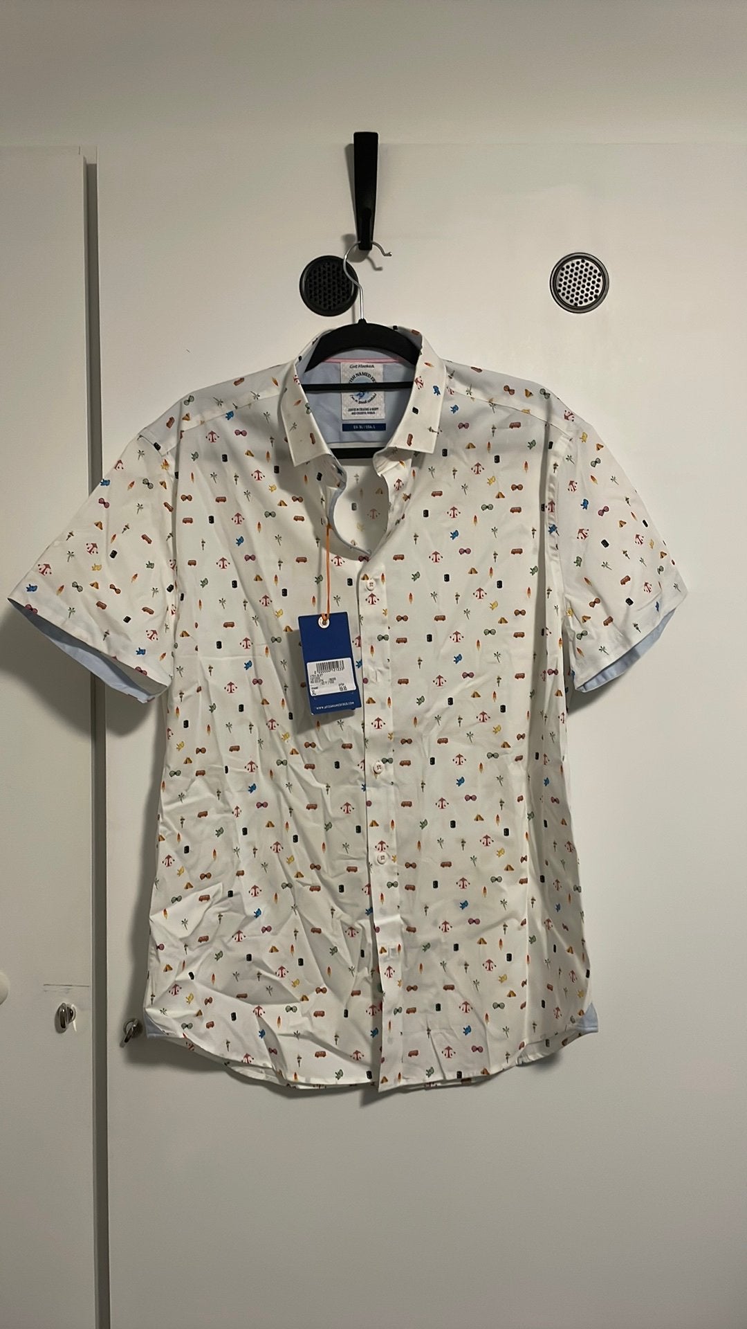 A Fish Named Fred  XL, Ophalen of Verzenden, Zo goed als nieuw, Halswijdte 43/44 (XL)