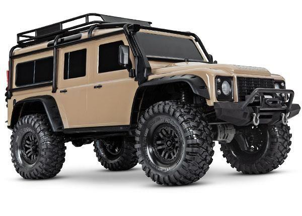 TRXXS I Traxxas Land Rover Defender Crawler Sand Edition, Niet ingevuld, Niet ingevuld, Nieuw, Ophalen of Verzenden