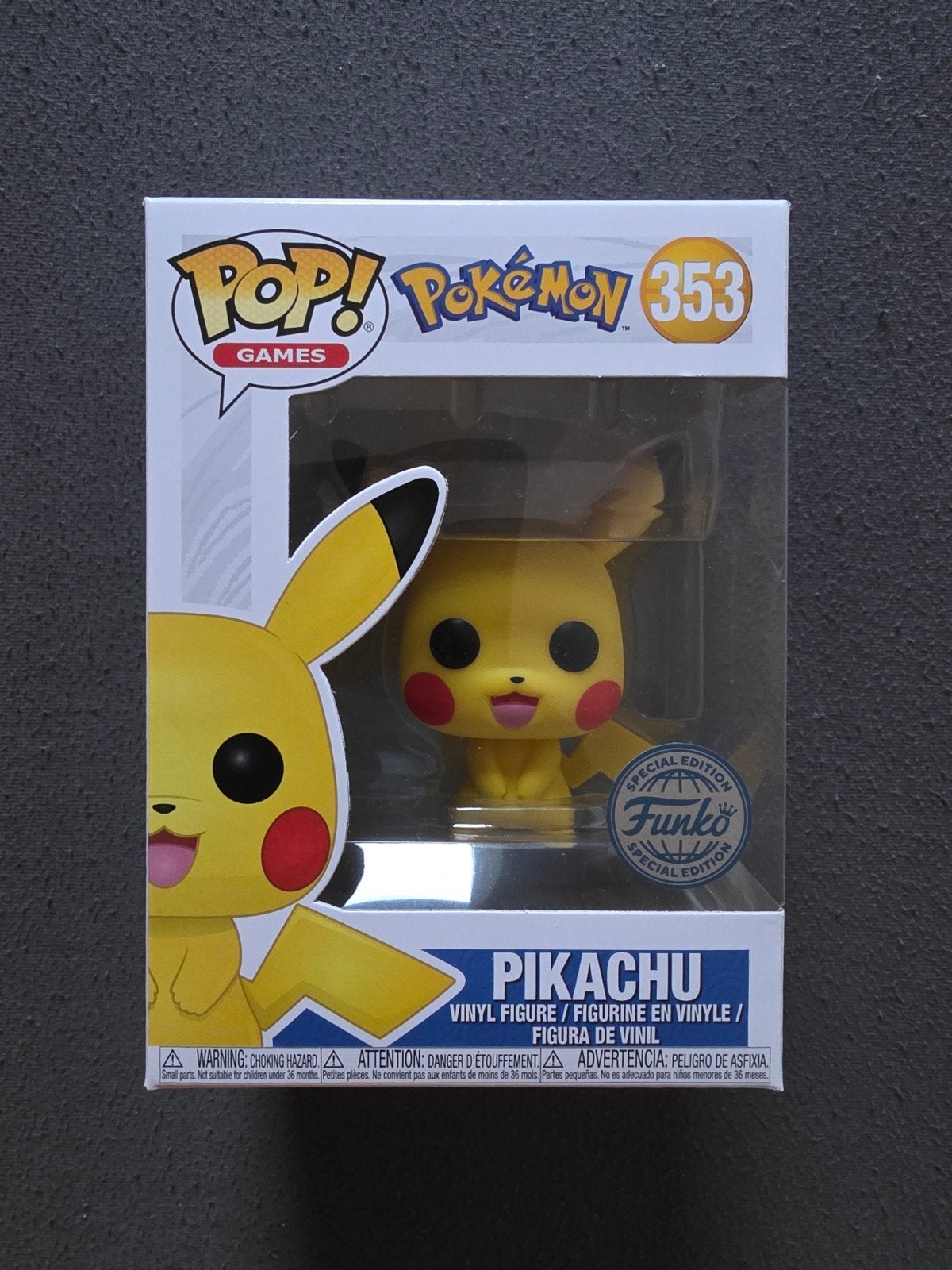 Funko Pop! Pokémon Pikachu #353 Special Edition, Verzamelen, Ophalen of Verzenden, Nieuw