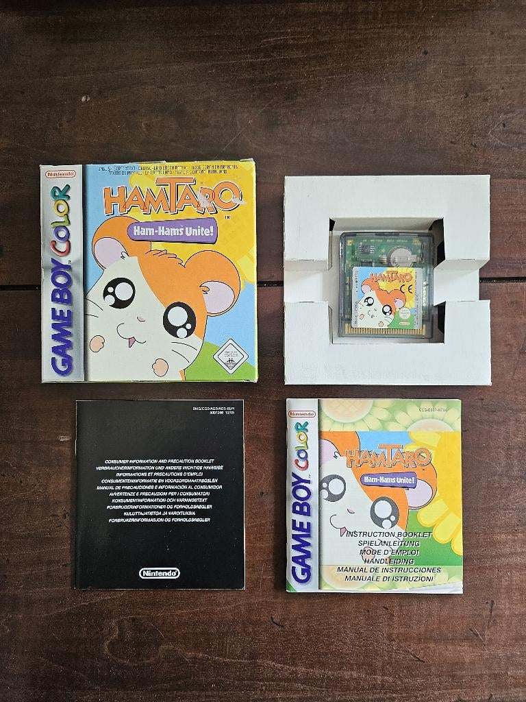 Hamtaro ham hams unite! cib, Spelcomputers en Games, Avontuur en Actie, 1 speler, Ophalen of Verzenden, Zo goed als nieuw
