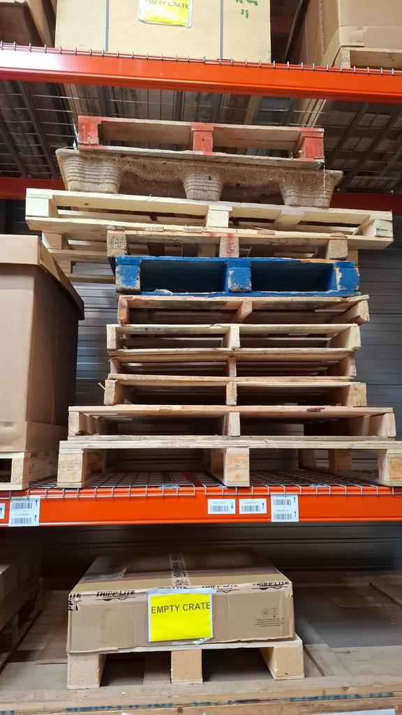 3 stapels(verschillende soorten pallets en conditie), Tuin en Terras, Haardhout, Ophalen