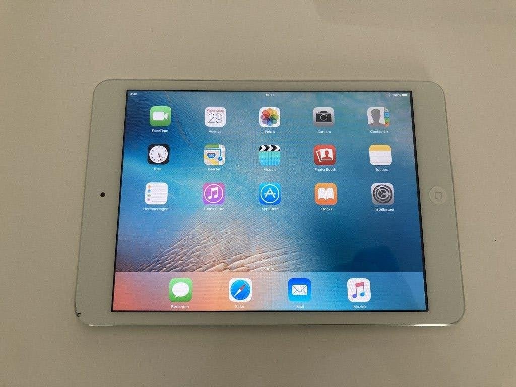Apple iPad mini 1 16GB Wi-Fi Wit - Gebruikt, Computers en Software, Apple iPads, Gebruikt, Wit, 8 inch, Ophalen of Verzenden