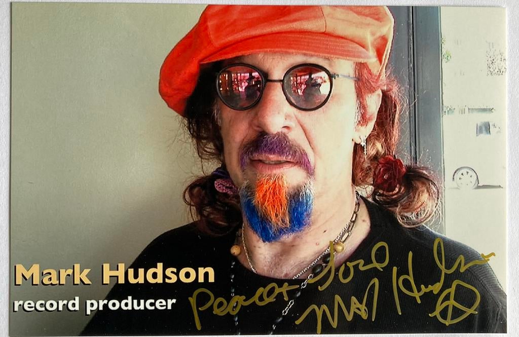 The Beatles- Ringo Starr - Mark Hudson Gesigneerd, Ophalen of Verzenden, Zo goed als nieuw, Foto of Kaart, Gesigneerd